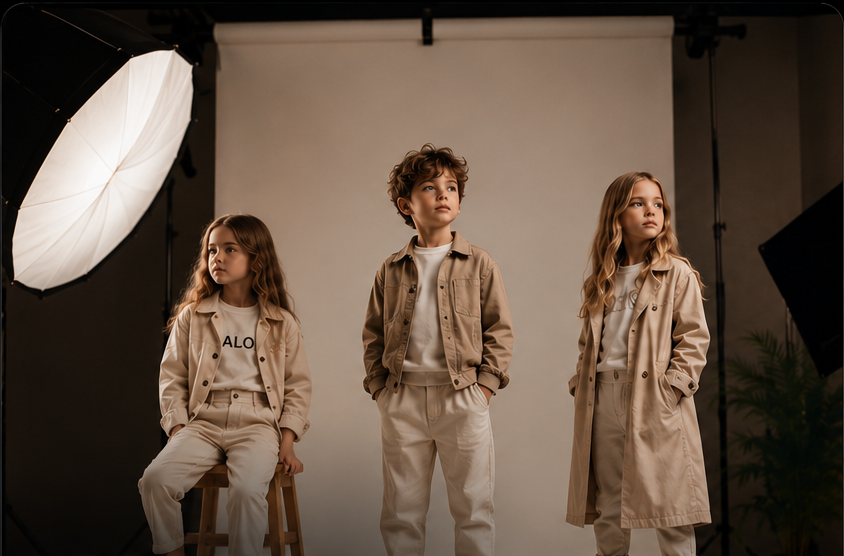 S2 Medya çocuk moda ve katalog çekimi projesi